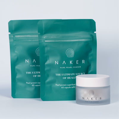 Pearl Powder Capsules & 2 Refills